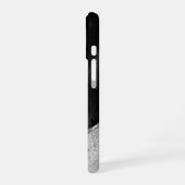 Black Cat Pet Foto Personalisiert iPhone 16 Hülle (Linke Seite)