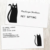 Black Cat Pet Services Visitenkarte