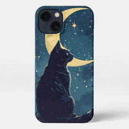 Black Cat Phone Case für iPhone iPhone 13 Hülle