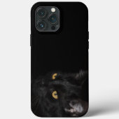 Black Cat Phone Case - HAMbyWhiteGlove (Rückseite)