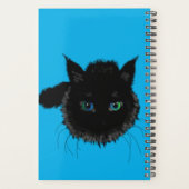 Black Cat Planner - Ihr Textname / Farben Planer (Rückseite)