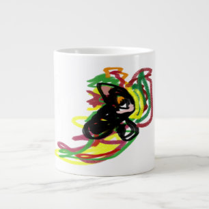 Black Cat Play Herbst Jumbo-Tasse