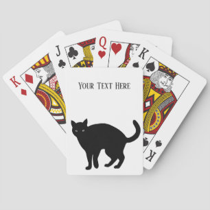 Black Cat Playing Cards Spielkarten