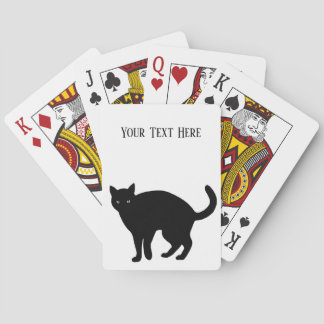 Black Cat Playing Cards Spielkarten