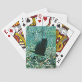 Black Cat Playing Cards Spielkarten (Rückseite)