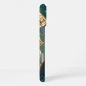 Black Cat Playing Piano Cool Pianist Gift iPhone Hülle (Rechte Seite)