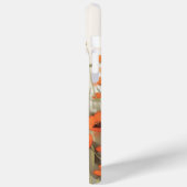 Black Cat Poppy Meadow Case-Mate iPhone Hülle (Rückseite / Links)