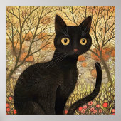Black Cat Poster (Vorne)