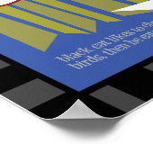 Black Cat Poster (Ecke)