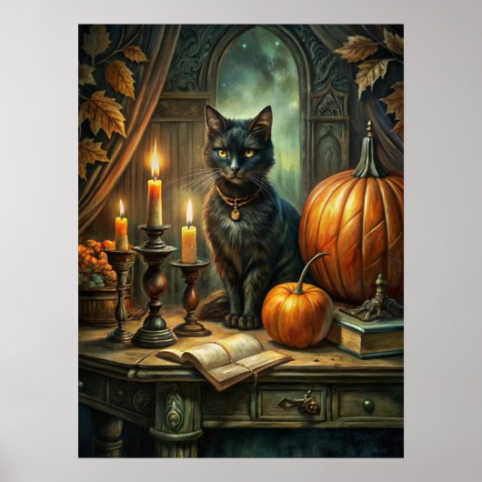 Black Cat Poster (Vorne)