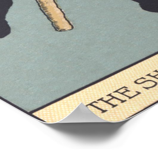 Black Cat Poster (Ecke)