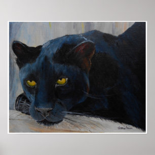 Black Cat Poster