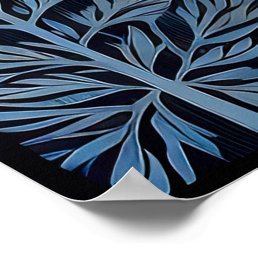 Black Cat Poster (Ecke)