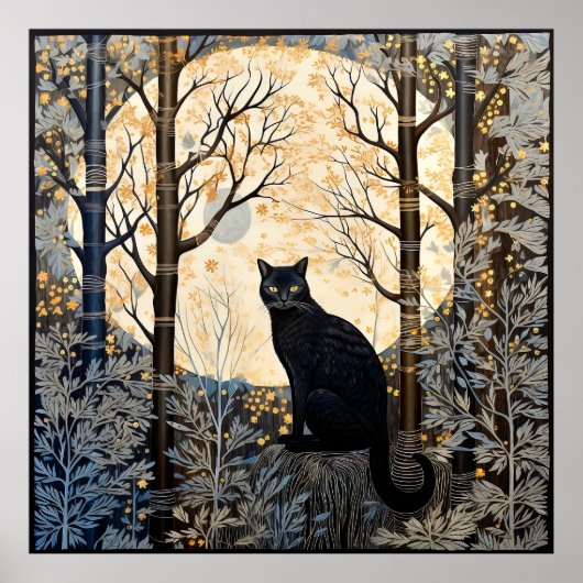 Black Cat Poster (Vorne)