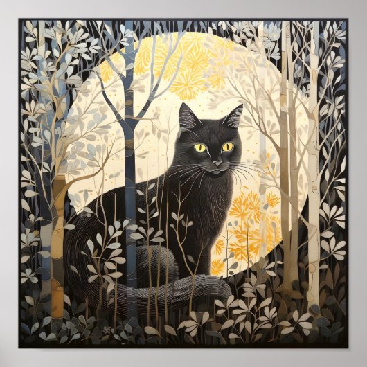 Black Cat Poster (Vorne)