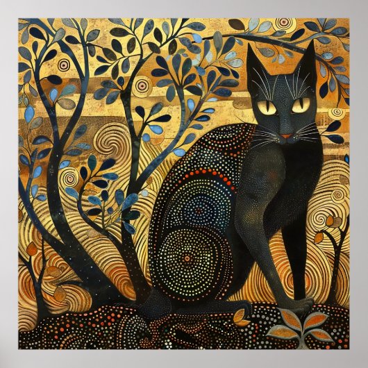 Black Cat Poster (Vorne)