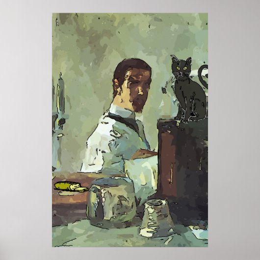 Black Cat Poster (Vorne)