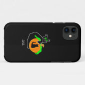 Black Cat Pumpkin Apple iPhone 11 Fall Case-Mate iPhone Hülle (Rückseite (Horizontal))