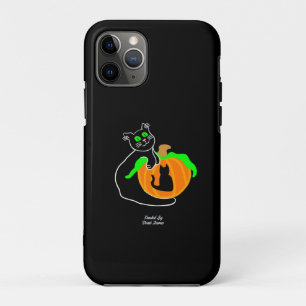 Black Cat Pumpkin Apple iPhone 11 Pro Fall Case-Mate iPhone Hülle