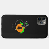 Black Cat Pumpkin Apple iPhone 11 Pro Max Fall Case-Mate iPhone Hülle (Rückseite (Horizontal))