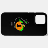 Black Cat Pumpkin Apple iPhone 13 Pro Max Fall Case-Mate iPhone Hülle (Rückseite (Horizontal))