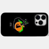 Black Cat Pumpkin Apple iPhone 14 Pro Max Fall Case-Mate iPhone Hülle (Rückseite (Horizontal))