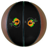 Black Cat Pumpkin Basketball (Vertikal)