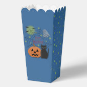 Black Cat & Pumpkin Kein Beängstigendes Halloween Geschenkschachtel (Vorderseite)