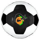 Black Cat Pumpkin Soccer Ball (Gedreht)