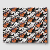 Black Cat Pumpkins Gästebuch (Rückseite)