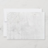 Black Cat Pumpkins Save the Date Card (Rückseite)