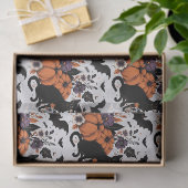 Black Cat Pumpkins Seidenpapier (Geschenk)