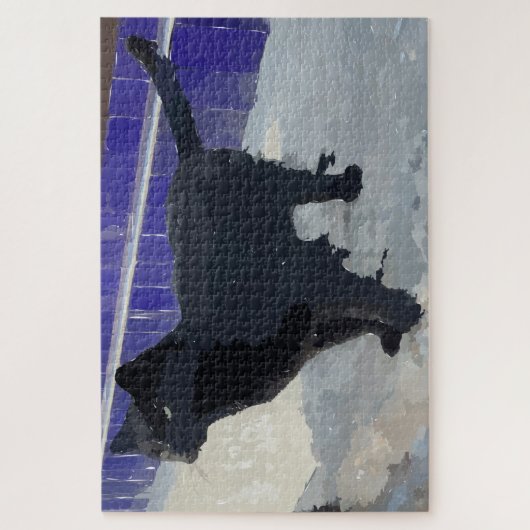 Black Cat Puzzle (Vertikal)