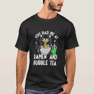 Black Cat Ramen Boba Bubble Tee Japanisch Kawaii A