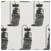 Black Cat Reading Shakespeare Plays Stoff (Muster)