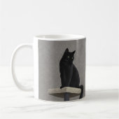 Black Cat Royalty Kaffeetasse (Links)