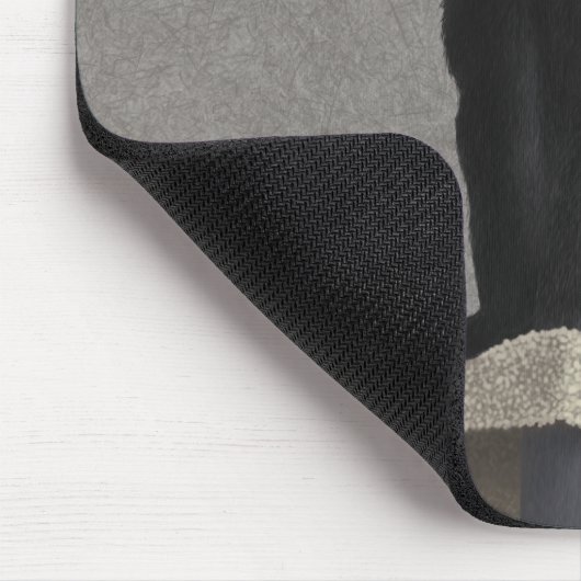 Black Cat Royalty Mousepad (Ecke)