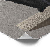 Black Cat Royalty Poster (Ecke)