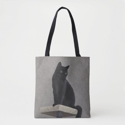 Black Cat Royalty-Tasche Tasche (Vorderseite)