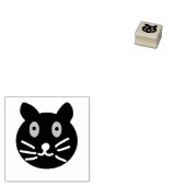 Black Cat Rubber Briefmarke Gummistempel (Stempel)