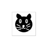 Black Cat Rubber Briefmarke Gummistempel (Prägung)