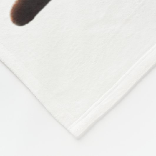 Black Cat Santa Tangled Up In Christmas Lights  Fleecedecke (Ecke)