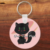 Black Cat Schlüsselanhänger (Vorderseite)