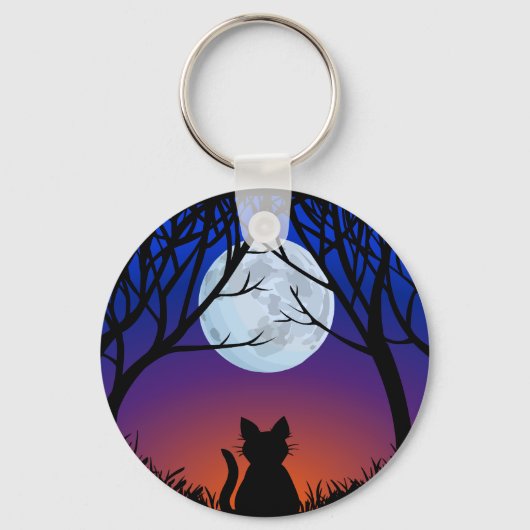 Black Cat Schlüsselanhänger Black Cat Gifts Pet Sc (Vorderseite)