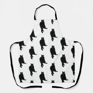 Black Cat Schürze