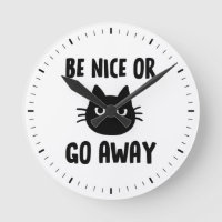 Black Cat Sei nett oder geh weg
