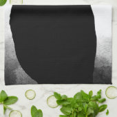 Black Cat Silhouette Küchentücher (Gefaltet)