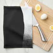 Black Cat Silhouette Küchentücher (Viertel Falte)