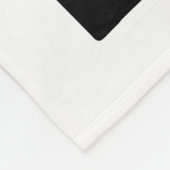 Black Cat Silhouetten - Niedliches Feline Design Fleecedecke (Ecke)