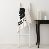 Black Cat Silhouetten - Niedliches Feline Design Sherpadecke (Beispiel)